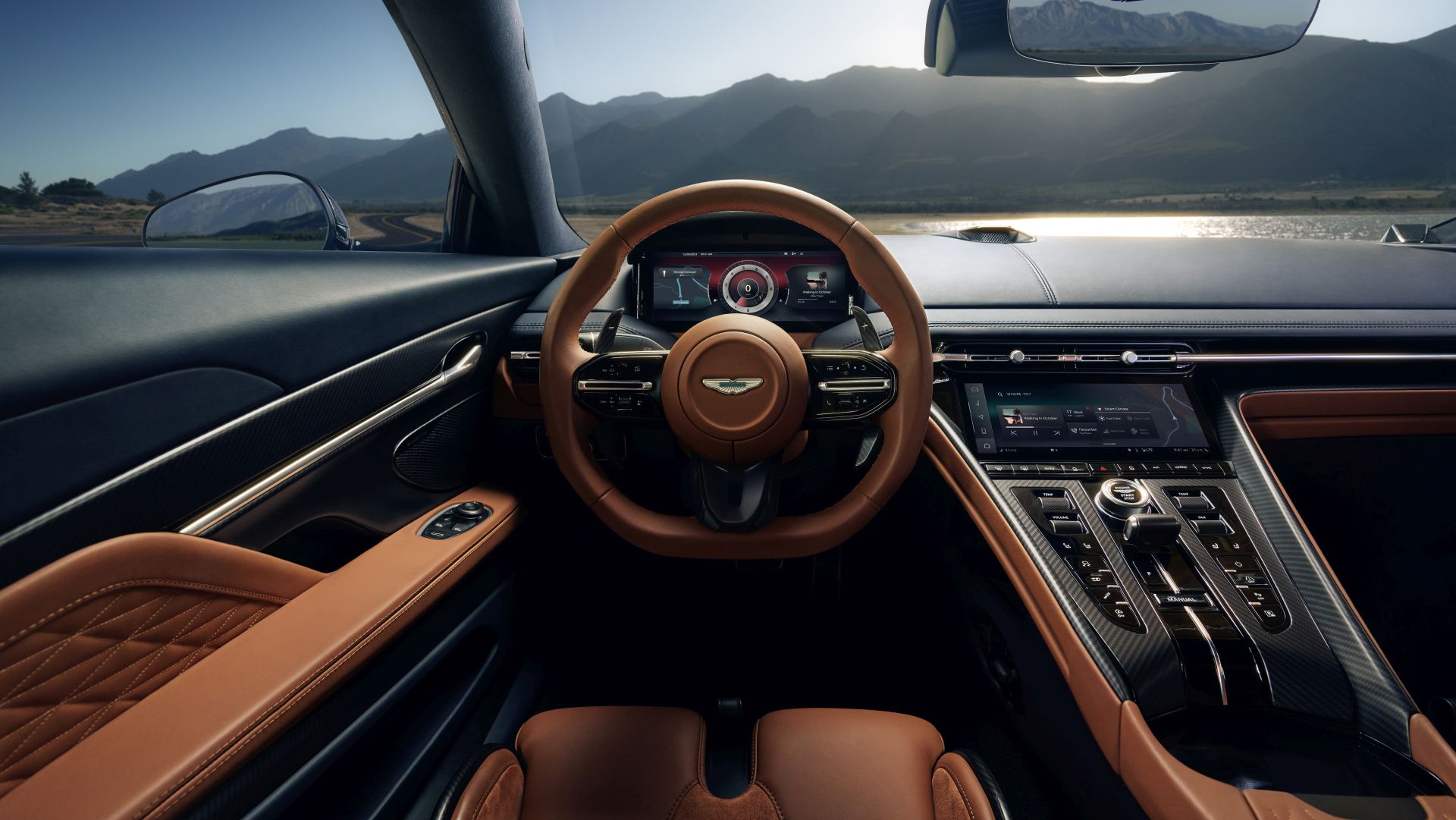 Το εσωτερικό της Aston Martin DB12