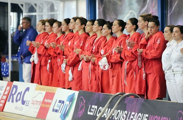 Η ομάδα πόλο γυναικών του Ολυμπιακού