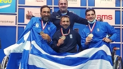 Χάλκινο μετάλλιο η Ελλάδα στο ομαδικό σπάθης ανδρών 