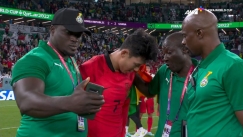 Μέλος του προπονητικού team της Γκάνας έβγαλε... selfie με τον δακρυσμένο Σον (vid)