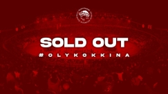 Οριστικό sold out ανακοίνωσε ο Ολυμπιακός για τον τελικό με την Μακάμπι
