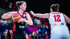 Η Έμμα Μίσεμαν του Βελγίου στο EuroBasket 2023.