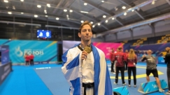 O Τόλης Τεληκωστόγλου κατέκτησε το χάλκινο μετάλλιο στους Ευρωπαϊκούς Αγώνες