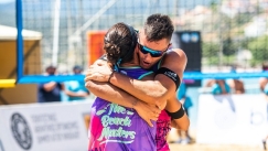  Οι Σταύρος Ντάλλας και Δημήτρη Χατζηνικολάου αναδείχθηκαν για πρώτη φορά πρωταθλητές Ελλάδας στο beach volley 