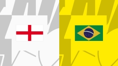 Live: Αγγλία - Βραζιλία