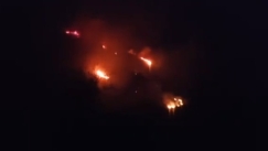 Μεγάλη φωτιά στον Ταΰγετο: Ολονύχτια η μάχη με τις φλόγες