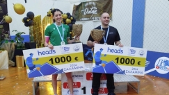 Οι Γιάννης Σγουρόπουλος και Κωνσταντίνα Παρίδη αναδείχθηκαν πρωταθλητές Ελλάδας στο πινγκ πονγκ