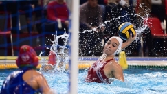 Η Χριστίνα Σιούτη σκοράρει για τον Ολυμπιακό, κόντρα στη Μεντιτεράνι