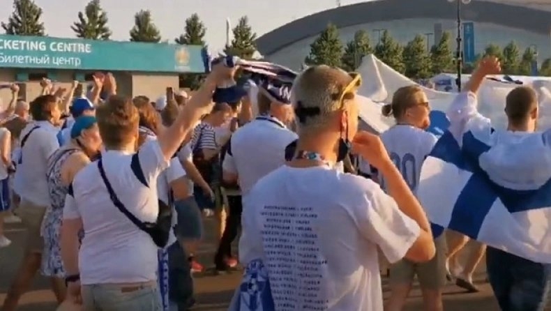 Euro 2020 - Φινλανδία: 300 κρούσματα κορονοϊού από το ματς με το Βέλγιο στη Ρωσία!