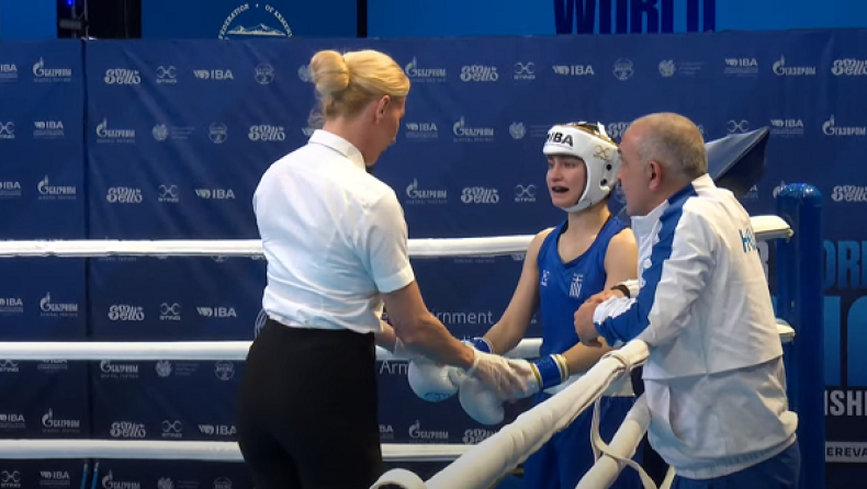  Η Μαρία Γεωργοπούλου εξασφάλισε μετάλλιο στο παγκόσμιο πρωτάθλημα πυγμαχίας παίδων-κορασίδων