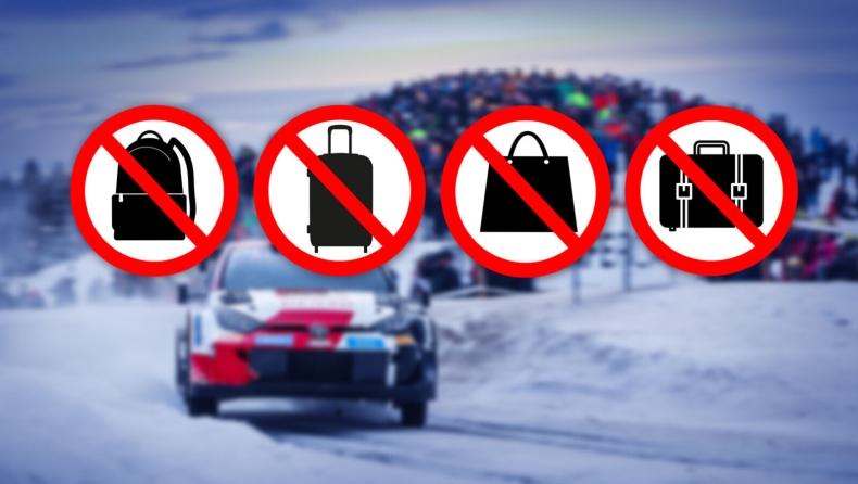 WRC, Ράλλυ Σουηδίας: Οι αρχές απαγορεύουν τις τσάντες στους θεατές της υπερειδικής