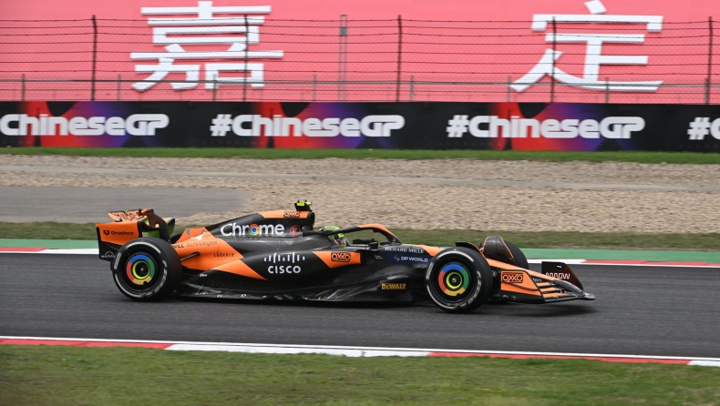 F1, Κίνα: Ο Νόρις θα εκκινήσει από την πρώτη θέση στο Σπριντ