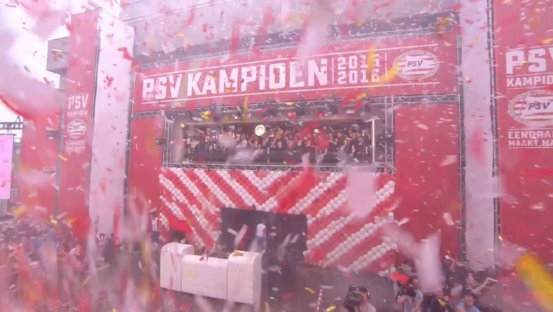 «Κάηκε» το Αϊντχόφεν για τους πρωταθλητές της PSV (gTV & pics)