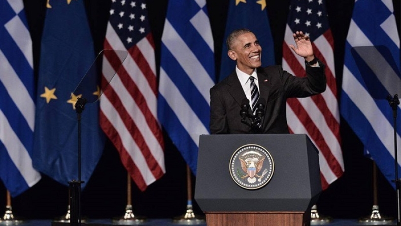 Με «Ζήτω η Ελλάς» έκλεισε ο Ομπάμα την ομιλία του! Όλα όσα είπε (pics & vid)