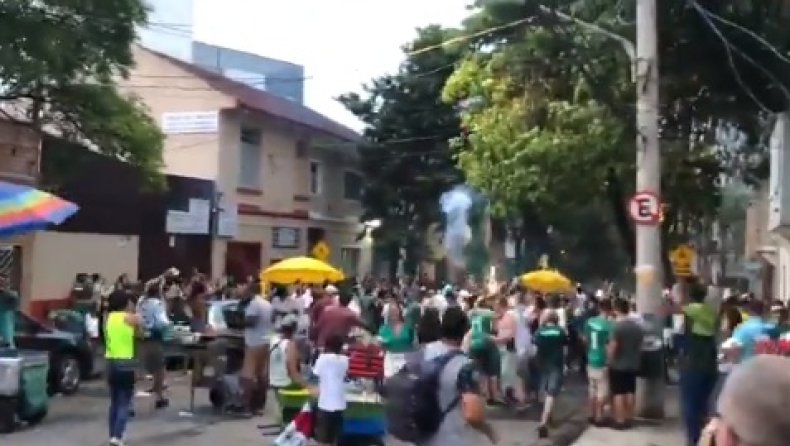 Παλμέιρας: Ποιος κορονοϊός; Χαμός στους δρόμους για το Κόπα Λιμπερταδόρες (vid)