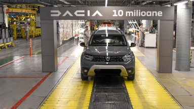 Την παραγωγή 10 εκατ. αυτοκινήτων έφθασε η Dacia