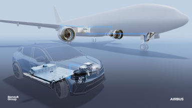 H Renault θα βοηθήσει την Airbus να φτιάξει μπαταρίες για αεροσκάφη