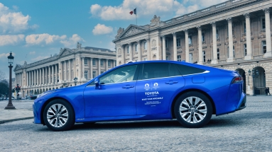 Το Toyota Mirai επίσημο αυτοκίνητο στους Ολυμπιακούς Αγώνες του Παρισιού