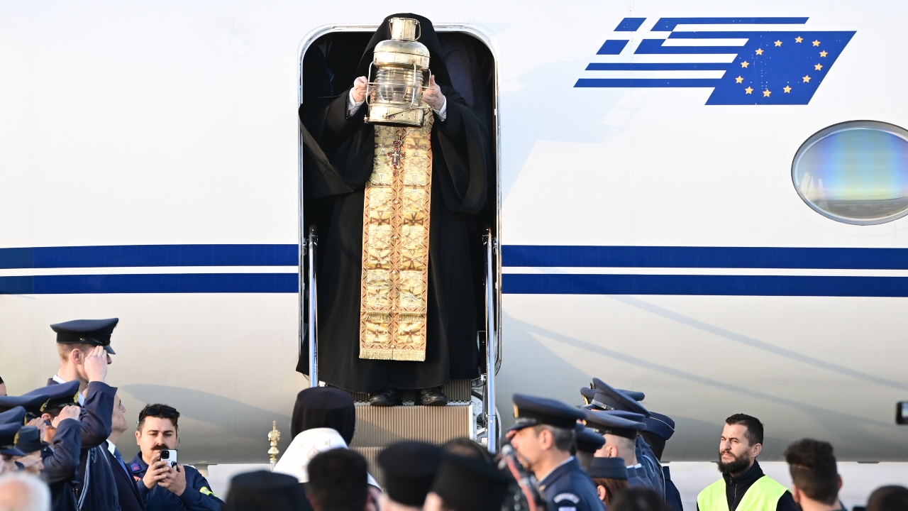 Η άφιξη του Αγίου Φωτός στην Αθήνα