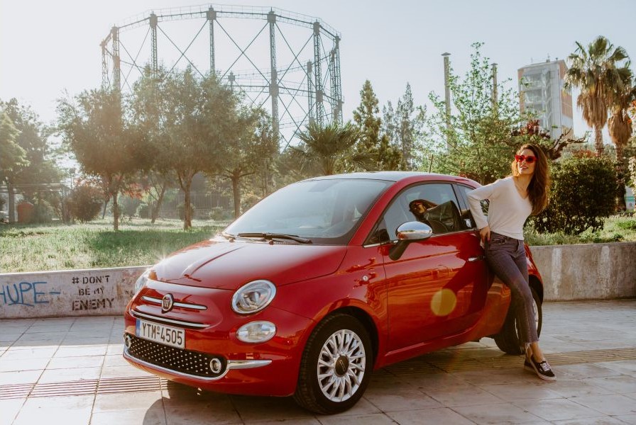 Fiat 500 Athens