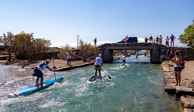 Agios Nikolaos on SUP