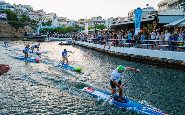 Agios Nikolaos on SUP