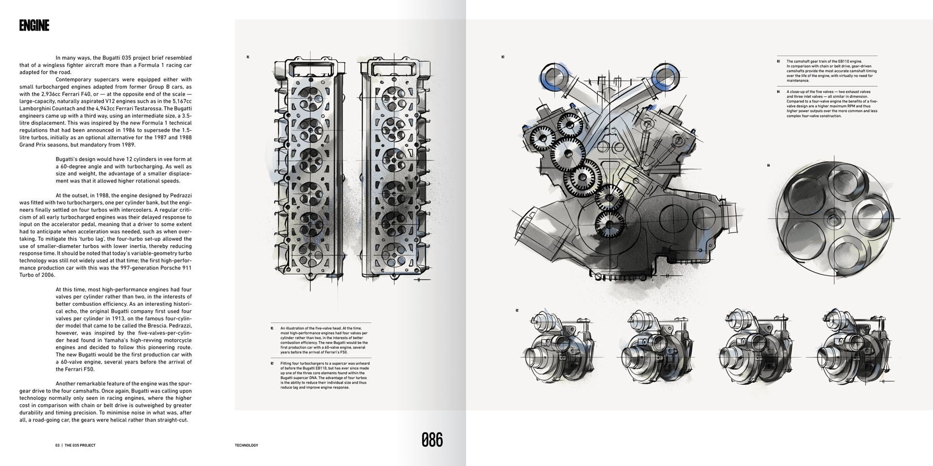 Bugatti EB110 book