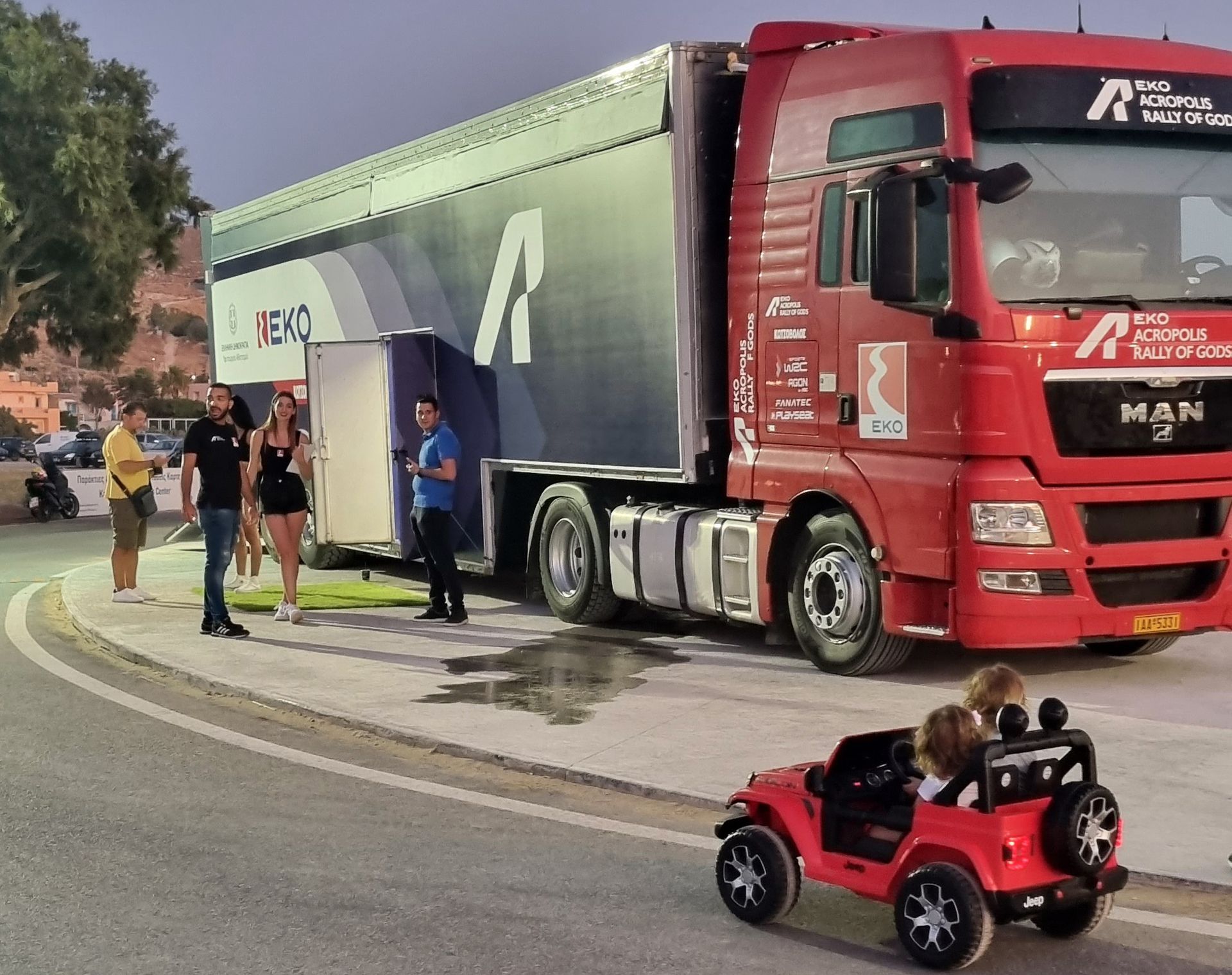 EKO Acropolis Rally Road Safety Truck