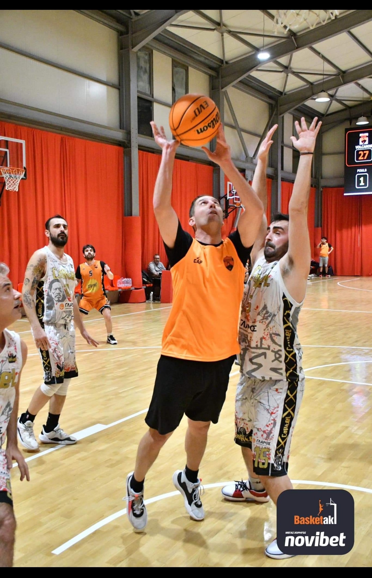 Από αγώνα για το basketaki