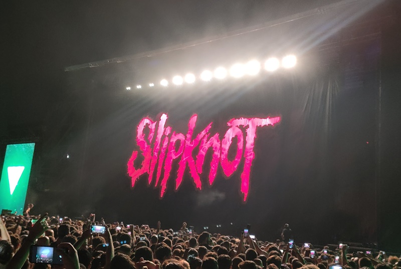 Η σκηνή που φιλοξένησε του Slipknot στην Πλατεία Νερόύ στο Release