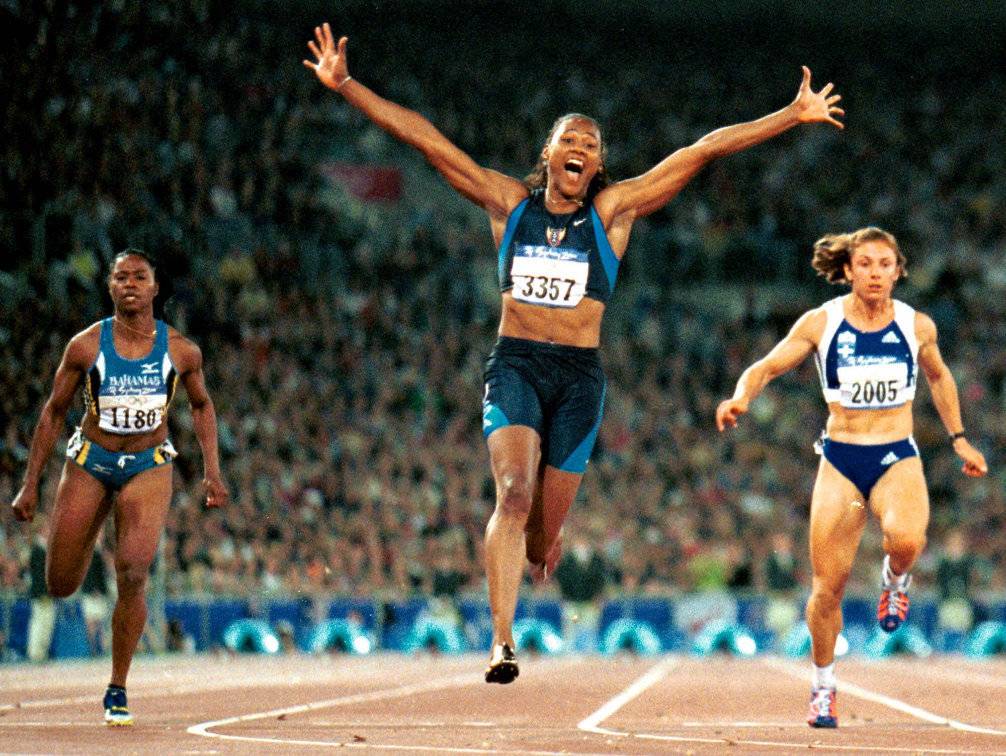 Η Marion Jones στο Σύδνευ 2000