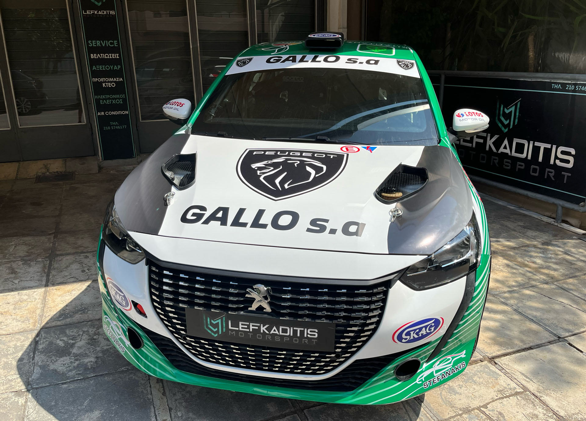 Peugeot Gallo ΕΚΟ Ράλλυ Ακρόπολις
