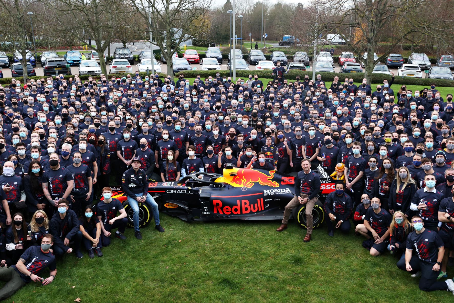 Red Bull F1 Celebrations