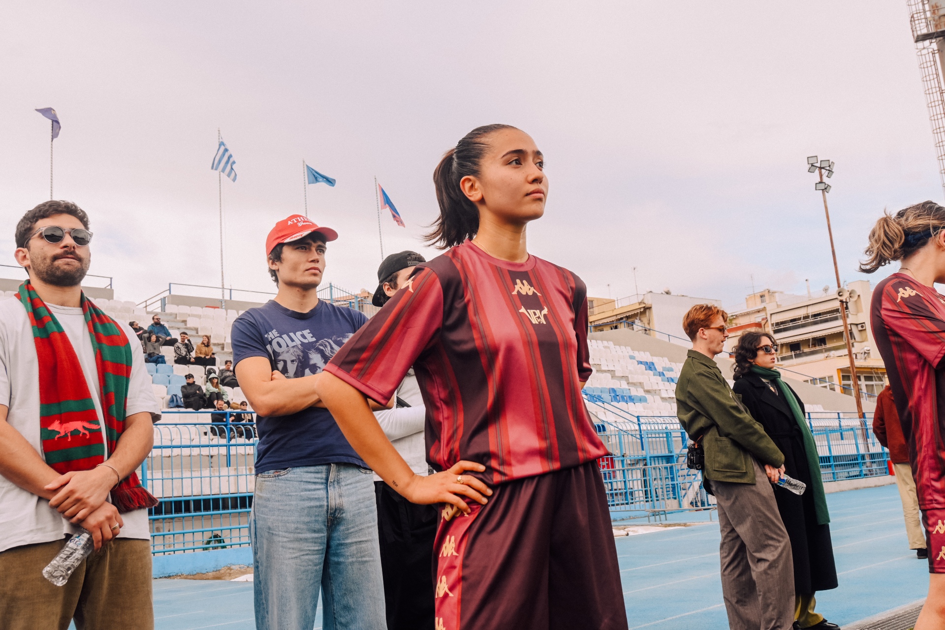 Μία από τις ποδοσφαιρίστριες της Victoria Park Vixens.