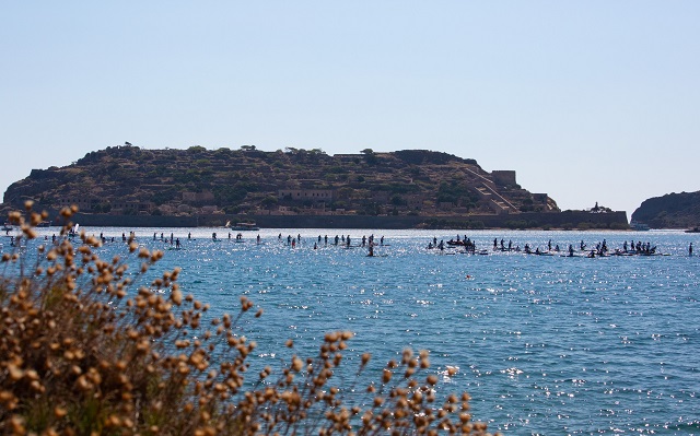 Agios Nikolaos on SUP