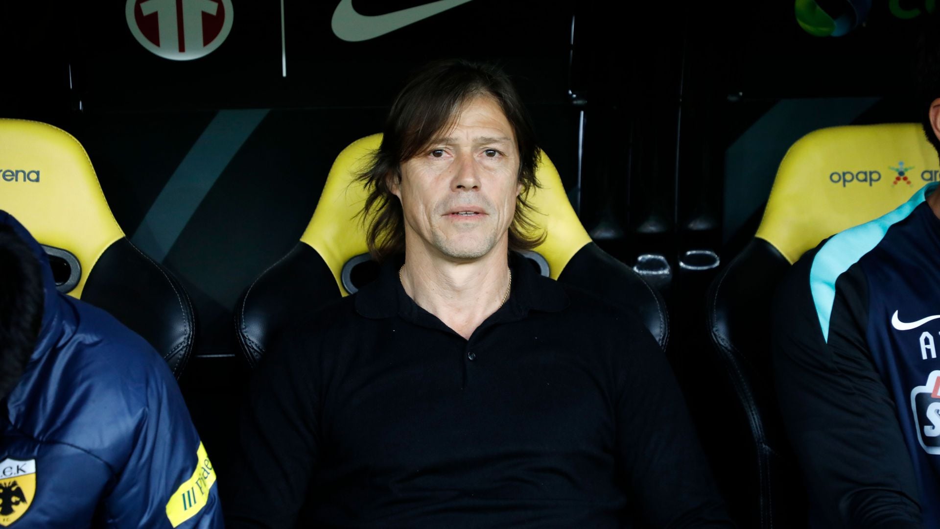 Ο Αλμέιδα στο ματς της ΑΕΚ με τον ΠΑΟΚ