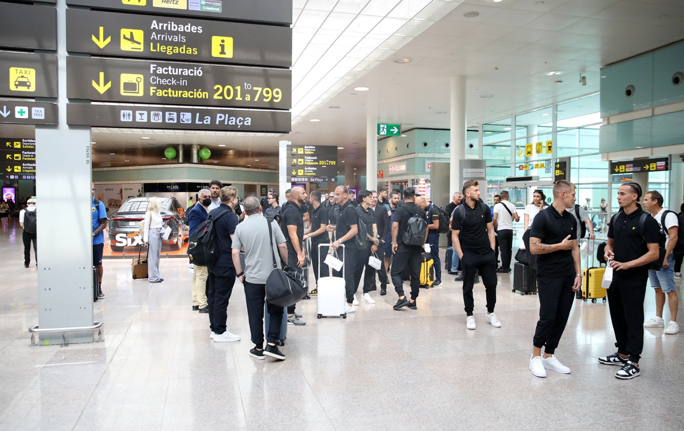 Η ΑΕΚ στη Βαρκελώνη