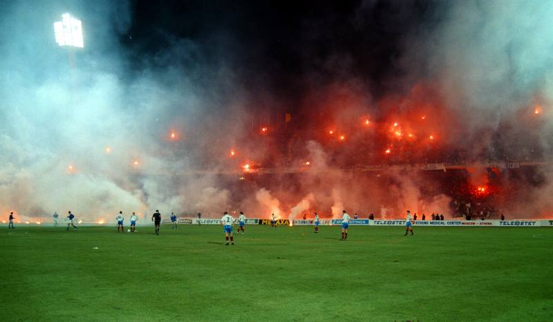 Η ατμόσφαιρα στο Ελλάδα - Ρωσία 1-0