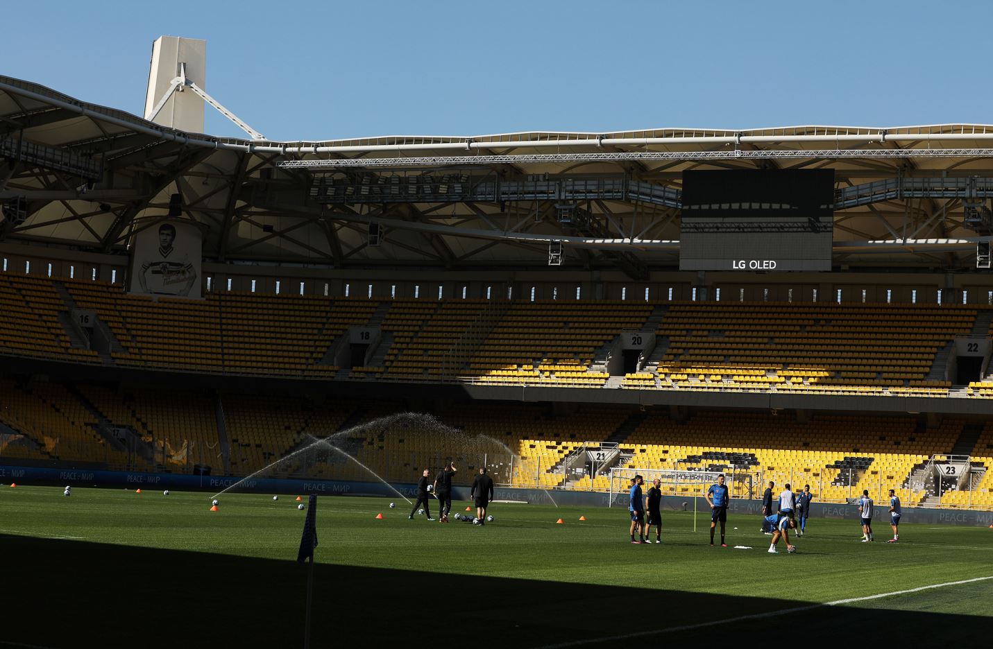 Προπόνηση Εθνικής Ελλάδας στην OPAP Arena