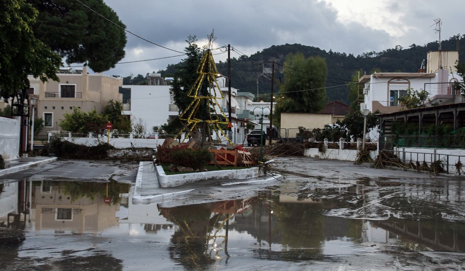 Κακοκαιρία στην Ρόδο