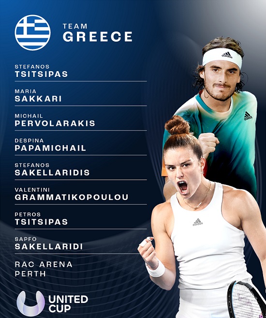 tennis greek team united cup