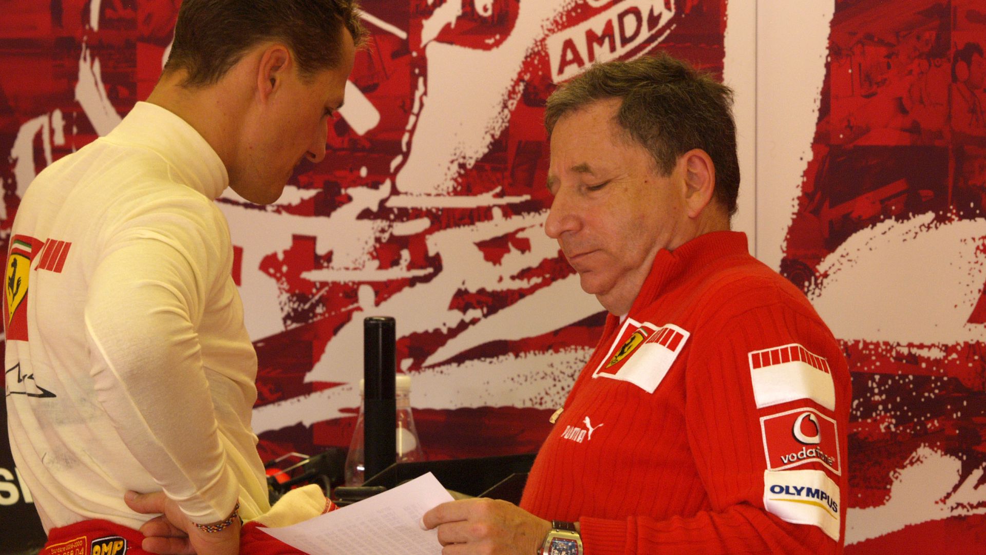 Jean Todt Michael Schumacher