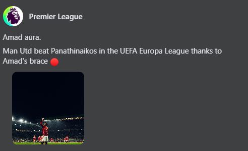 Η γκάφα της Premier League