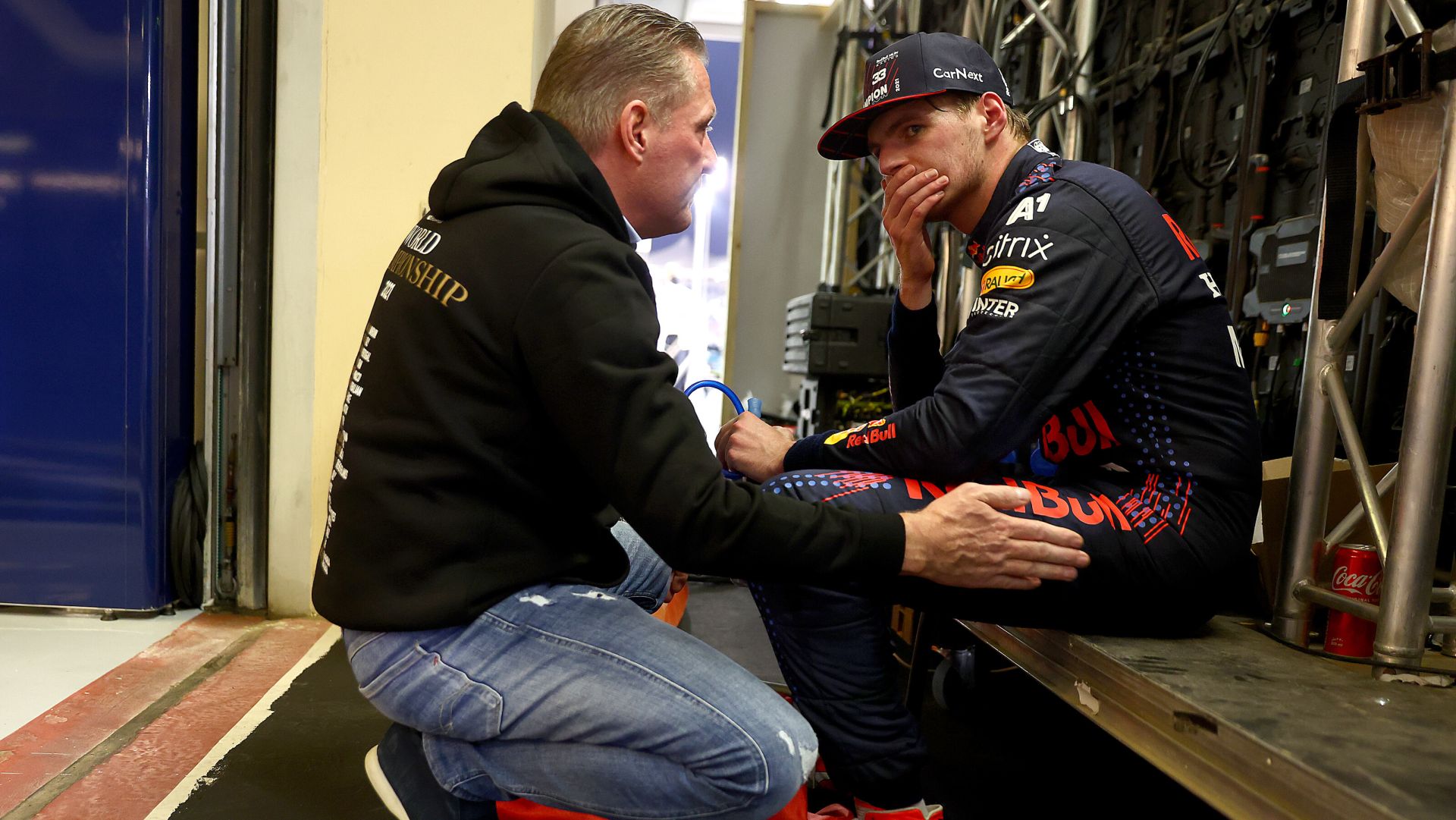 Max and Jos Verstappen