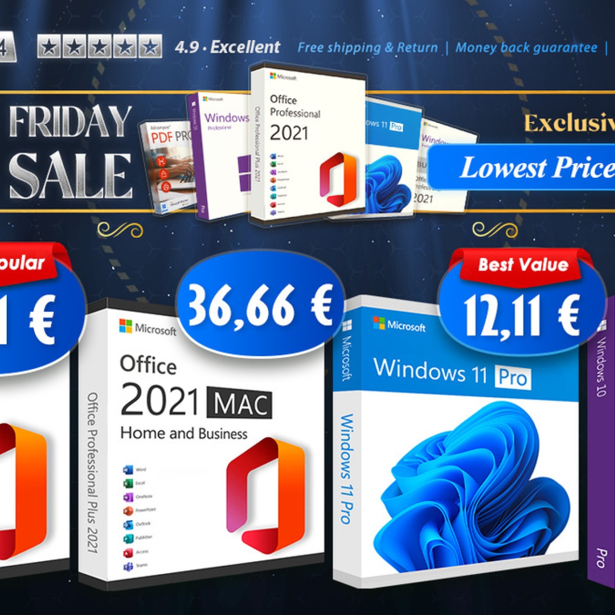 Γνήσιο λειτουργικό σύστημα Windows και Office σε τιμές Early Black Friday