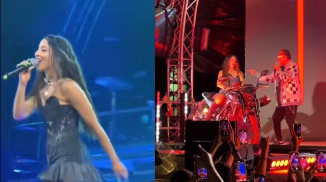 Χαμός στη συναυλία της Σάττι: Τρέλα με το "Made in Romania", η guest εμφάνιση του Πανταζή και η ατάκα για τον γιατρό (vids)