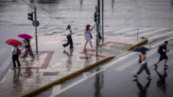 Άστατος ο καιρός και την Τρίτη, με βροχές και καταιγίδες (χάρτης & vid)