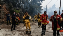 Ενίσχυση στα πύρινα μέτωπα από Ισπανία και Αίγυπτο (vid)