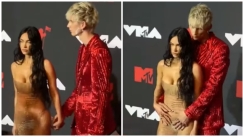 H Megan Fox άναψε... φωτιές στα βραβεία του MTV: Βγήκε σχεδόν γυμνή (pics)