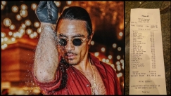 Χαμός με τις τιμές στο νέο εστιατόριο του Salt Bae: Η απόδειξη που έγινε viral (pics)